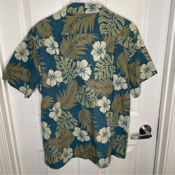 Vintage 70s RJC Floral Hawaiian Button Down Shirt L - Picture 2 of 10